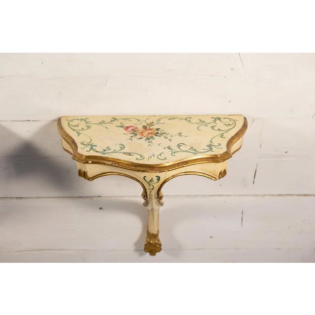 Consoles in Venetian Baroque Style, 1960s, Set of 2 For Sale - Image 10 of 12
