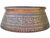 One-of-a-kind antique highly crafted and detailed Moroccan bowl constructed of solid and very heavy copper. Displaying...