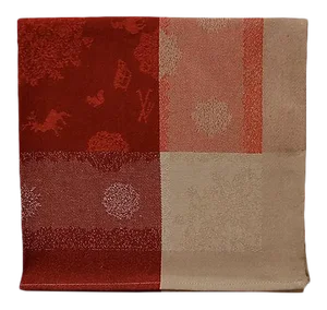 French Holiday Winter Theme Dinner Napkin