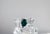 Bowl #11 in Crystal and Silver with Gemstones by Szkło Studio For Sale - Image 4 of 6