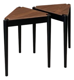 1960s Bruno Hansen Stool Set