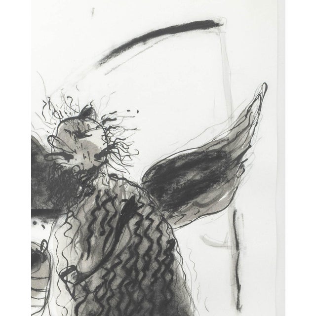Robert Dandarov Angel and Skeleton Mix Media, 1985 For Sale - Image 4 of 7