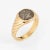 Stylish vintage Bulgari ancient coin ring crafted in 18 karat yellow gold (circa 1970s to 1980s). The iconic coin ring was...