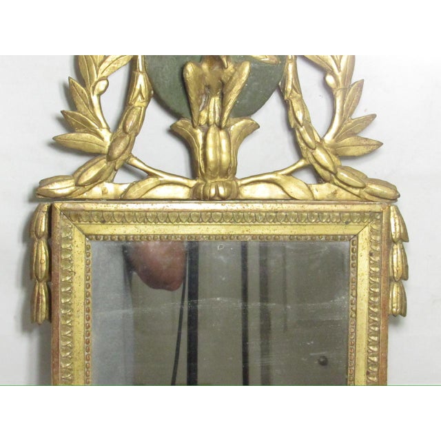 18th Century French Giltwood Marriage Mirror For Sale In San Francisco - Image 6 of 17