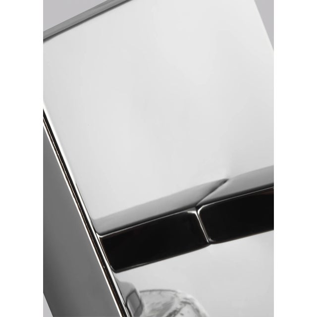 Sean Lavin by Visual Comfort Studio Mercer 1-Light Sconce, Chrome For Sale - Image 4 of 5
