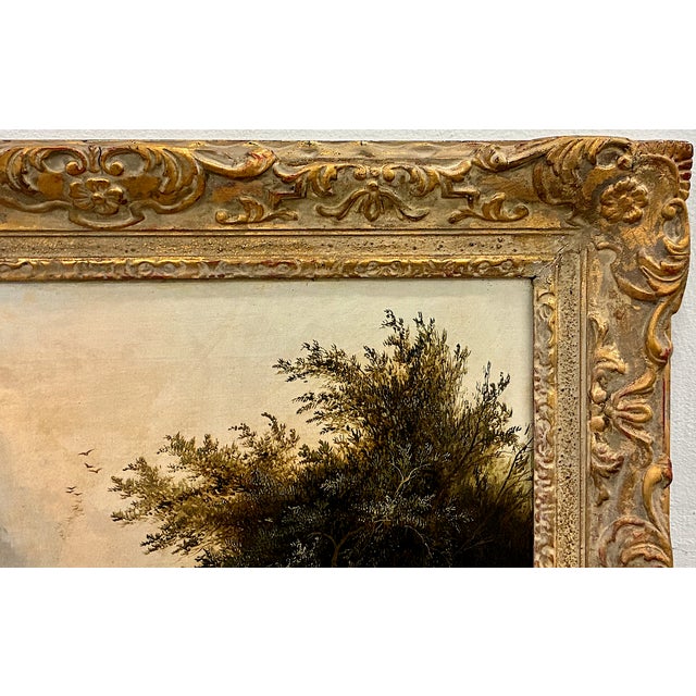 "Near Norwich" a 19th-Century English Country Scene by Edward Charles Williams (1807-1881) For Sale - Image 4 of 9