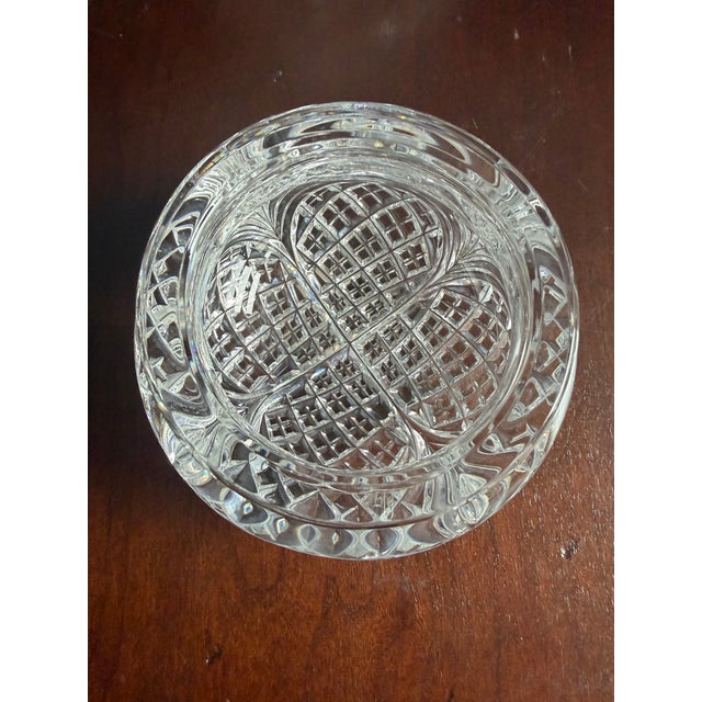 Transparent Baccarat Extremely Rare Limited Edition Flaubert Ink Well # 242 of 300 Made. Like New Condition. For Sale - Image 8 of 11