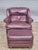 Store Item: Hancock & Moore Savannah Saddle Burgundy Leather Club Chair Arm Chair w Match Ottoman Made in the USA...