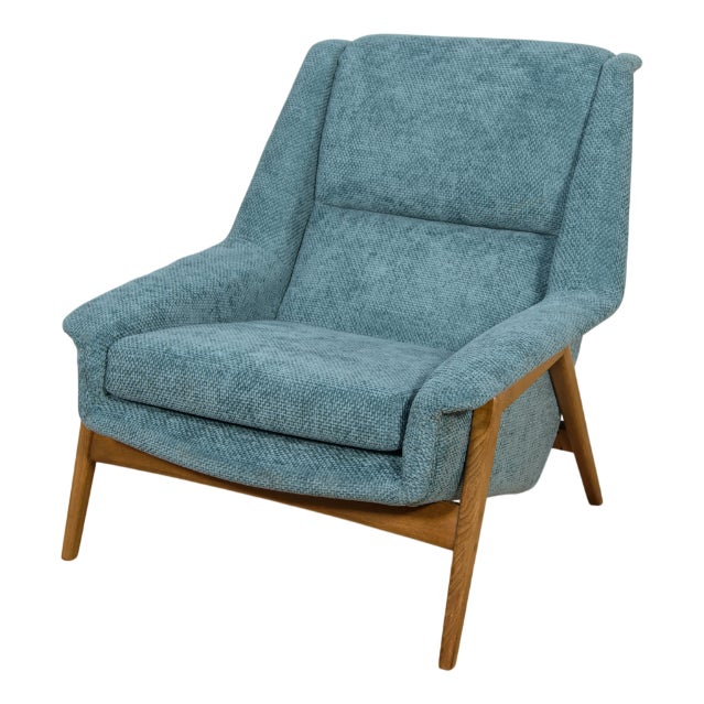 Vintage Lounge Chair by Folke Ohlsson for Dux, Sweden, 1960s For Sale