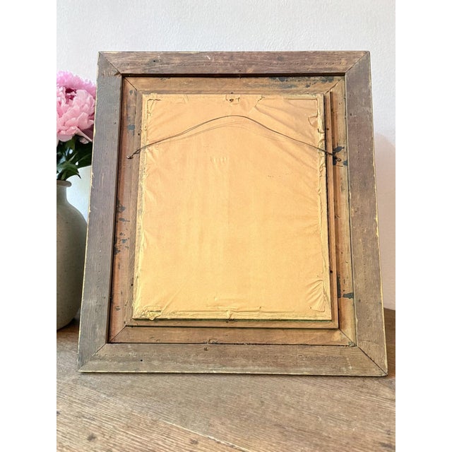 Late 19th Century Antique Gilded Gold Mirror-Ornate Victorian Frame-Wall-Vintage-Carved-French For Sale - Image 5 of 11