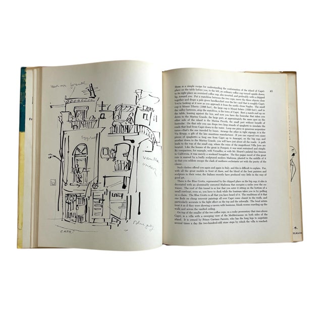Italian Holiday by Ludwig Bemelmans 1961 Book 1st Edition Hardcover For Sale In San Francisco - Image 6 of 9