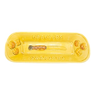Vintage Los Angeles Potteries Cracker Tray For Sale