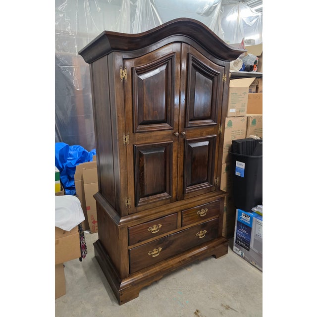 Vintage Rare 1970's Pennsylvania House 7 Piece Bedroom Set Queen Size Bed Wow For Sale - Image 15 of 18