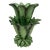 Handmade Italian Vietri Tulipiere Ceramic Vase With Integrated Flower Frog For Sale
