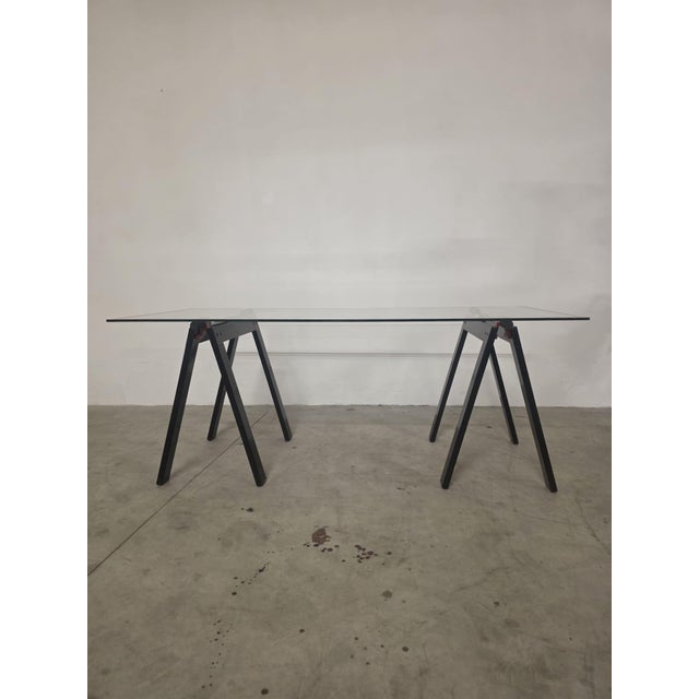 Gaetano table by Gae Aulenti for Zanotta. A minimalist masterpiece that embodies the innovation of Italian design....
