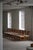 1960s Vintage Razorblade Dining Chairs in Oak and Mohair by Henning Kjærnulf, 1960s, Set of 8 For Sale - Image 5 of 18