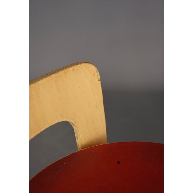 Model K65 Bar Stools attributed to Alvar Aalto for Artek, 1950s, Set of 2 For Sale - Image 16 of 18