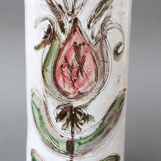 Mid-Century French Decorative Vase by Albert Thiry, 1960s For Sale - Image 9 of 15