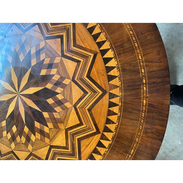 19th Century Italian Sorrento Inlaid Side Table For Sale - Image 11 of 12