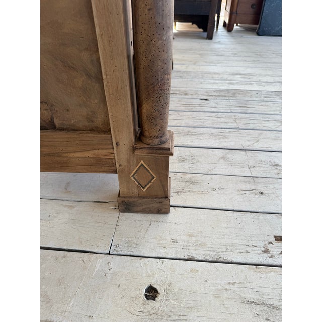 Tan 18th Century French Empire Solid Walnut Bleached Chest of Drawer / Commodes For Sale - Image 8 of 12