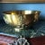 1970s Vintage Decorative Brass Bowl For Sale - Image 5 of 7
