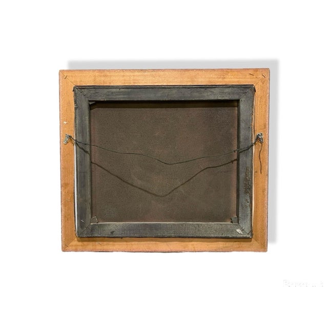 Vintage Framed Old Master Still Life – Basket of Plums After Pierre Dupuis (1610–1682) For Sale In Salt Lake City - Image 6 of 7