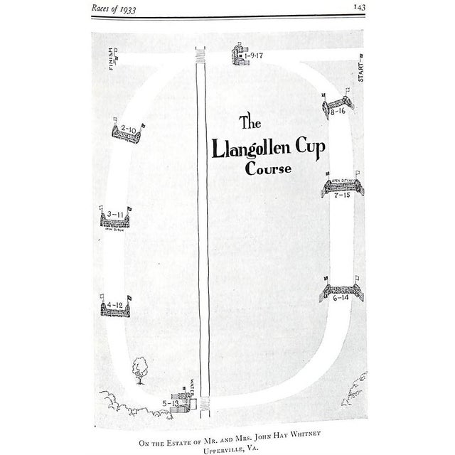 "Record of Hunt Race Meetings in America Volume Iii, Races of 1933" Vischer, Peter [Editor, Polo] For Sale - Image 10 of 12