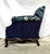 1920s 1920s Newly Reupholstered Linen Chinoiserie Club Chair For Sale - Image 5 of 6
