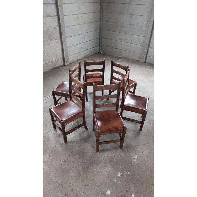 1930s Dining Chairs by James Walter Chapman-Taylor, 1930s, Set of 6 For Sale - Image 5 of 12