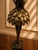 Uttermost Bronze Finish Contemporary Ballerina Sculpture With Floral Petal Skirt For Sale - Image 6 of 7