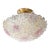Mid-Century Hand-Blown Rose Murano Glass Florets Chandelier by Barovier & Toso For Sale