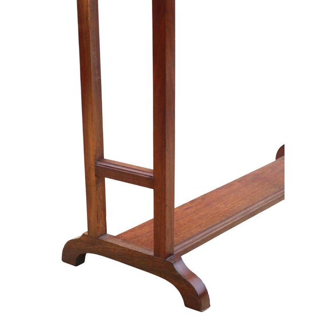 1920s Antique Mahogany Towel Rail Stand, 1920s For Sale - Image 5 of 6