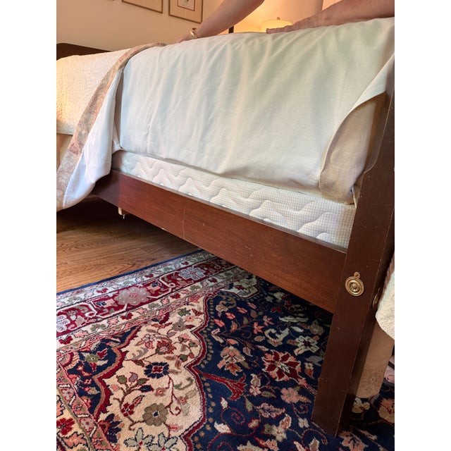 Brown Antique Pencil Post Bed For Sale - Image 8 of 9