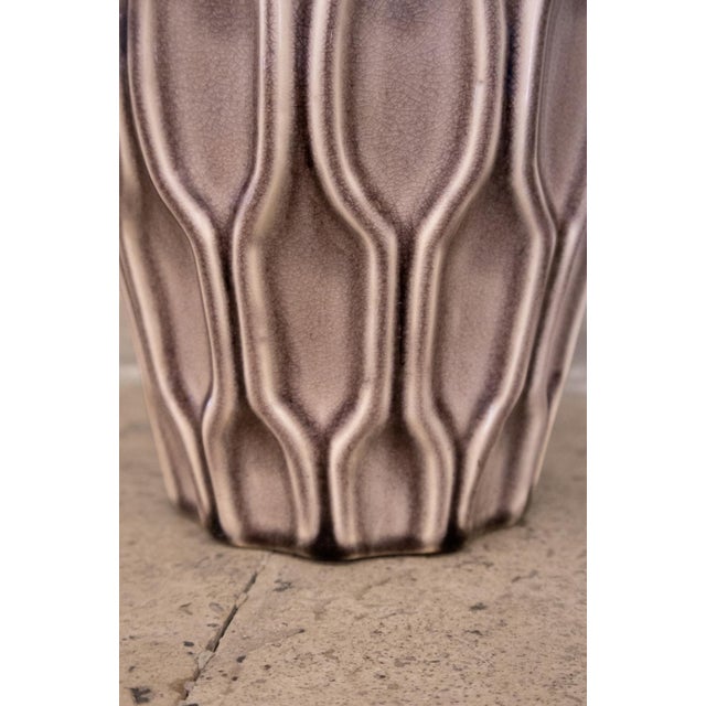 Vintage Decorative Glazed Ceramic Vase, 1970s For Sale - Image 3 of 5