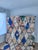 Moroccan Ivory Multicolor Diamond Wool Moroccan Boujaad Rug For Sale - Image 3 of 12