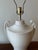 Vintage White Glazed Ceramic Urn Lamps - a Pair For Sale In New York - Image 6 of 6
