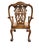 A Late 19th Century Georgian Style Armchair For Sale - Image 4 of 7