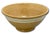 Antique Large Thick & Heavy 15 Inch Size Double Cream Banded Yellow Ware Kitchen Mixing Bowl Circa Mid 1800s For Sale - Image 15 of 18