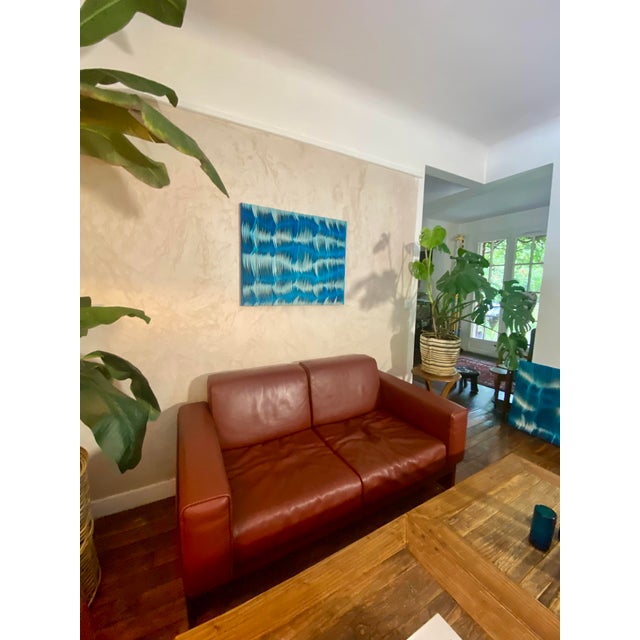 1980s Korium KM 3/1 Two-Seater Sofa by Tito Agnoli for Matteo Grassi, Italy, 1980s For Sale - Image 5 of 18