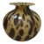 Vintage MCM Azzurra Maestri Vetrai Italian Leopard Vase For Sale