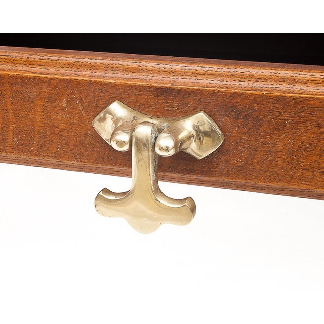 Guillerme et Chambron Vintage Wall Shelf by Guillerme and Chambron, 1950s For Sale - Image 4 of 13