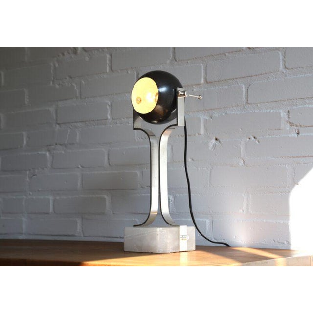 Italian Art Deco Style Table Lamp, 1950s For Sale - Image 9 of 9