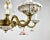Vintage Porcelain Chandelier & Sconces, Italy, Set of 3 For Sale - Image 8 of 10