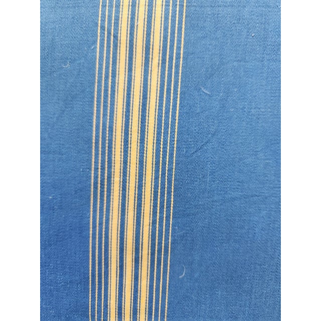19th Century French Mattress Ticking Fabric Yardage 4 Yards For Sale - Image 4 of 6