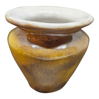 1970's Vest Red Clay Pottery, Miniature Vase For Sale