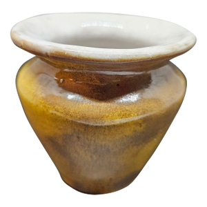 1970's Vest Red Clay Pottery, Miniature Vase