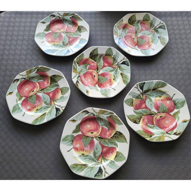 Pontesa Spain Fruit Plate Set, Set of 18 For Sale - Image 3 of 8