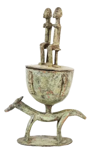 Benin Bronze Pot