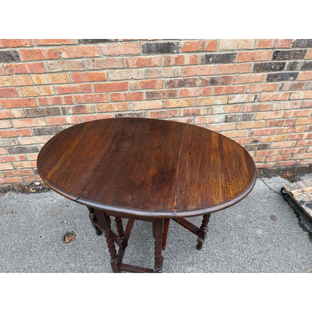 English 19th Century English Gateleg Table For Sale - Image 3 of 12