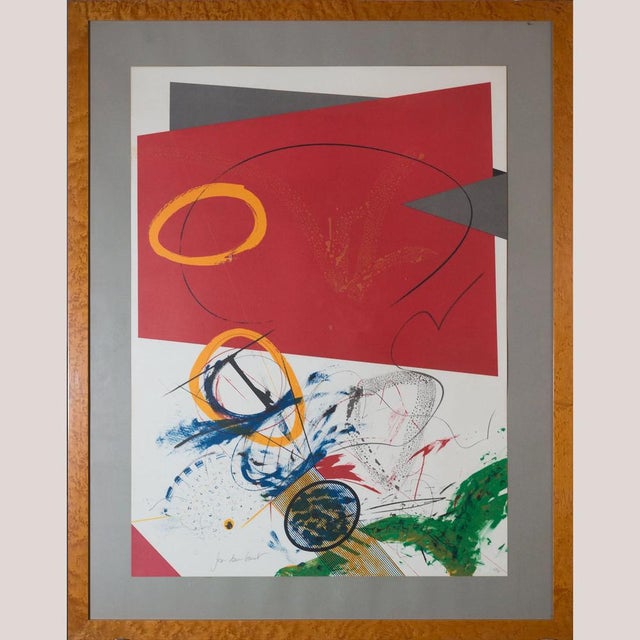 Unknown, Abstract Geometric Compositions, 1980s, Silk-Screen, Set of 2 For Sale - Image 10 of 14